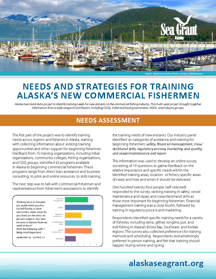Alaska Sea Grant Needs Assessment 2022