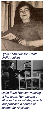 Lydia Fohn-Hansen. Photo from UAF Archives.