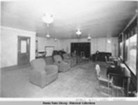 Nordale Hotel Lobby Fairbanks. Alaska State Library, Historical Collections, Skinner Foundation