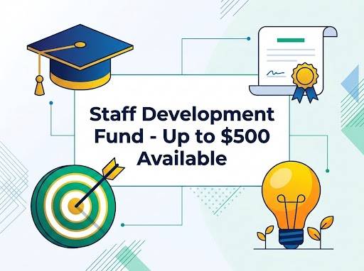 Staff Development Fund graphic