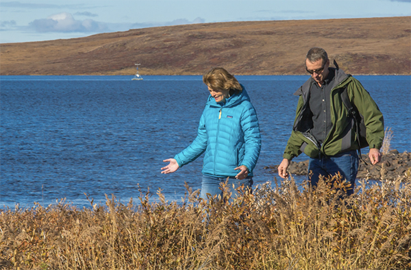 Sen. Murkowski at Toolik