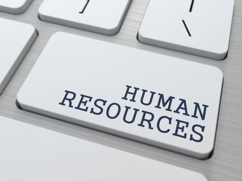 Graphic saying Human resources