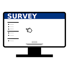 clip art that reads SURVEY