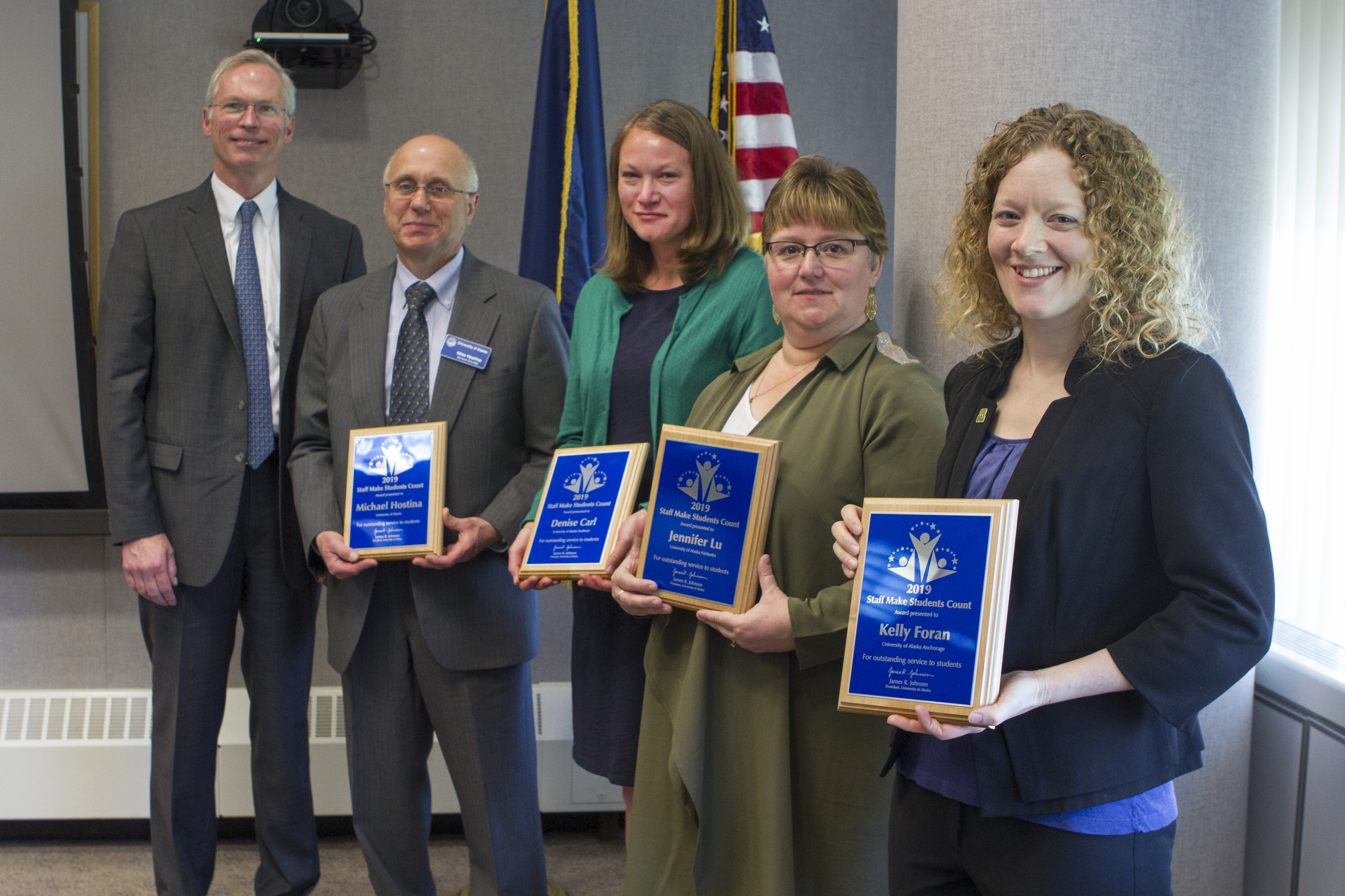 2019 Staff Make Students Count Awardees