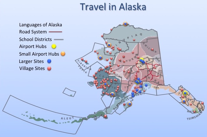 Map Alaska