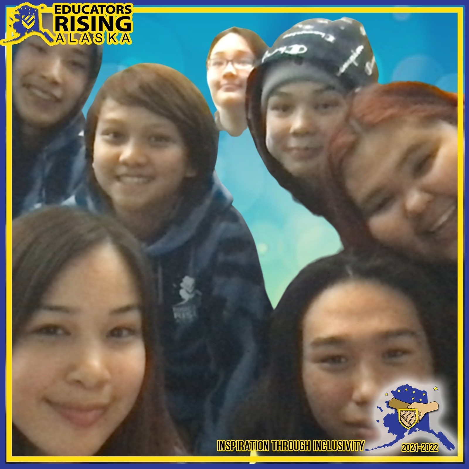Sisa Paje's students gather for a group photo
