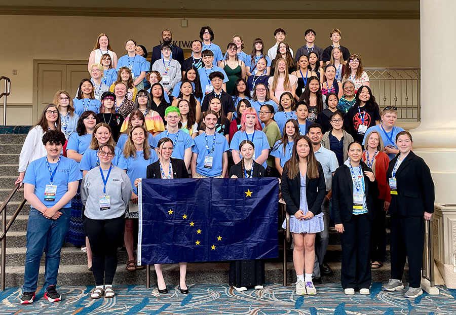 Educators Rising Alaska students group photo