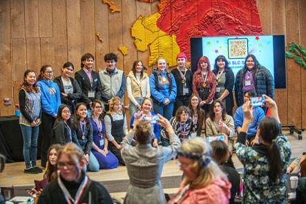 Group photo of Educators Rising Alaska students