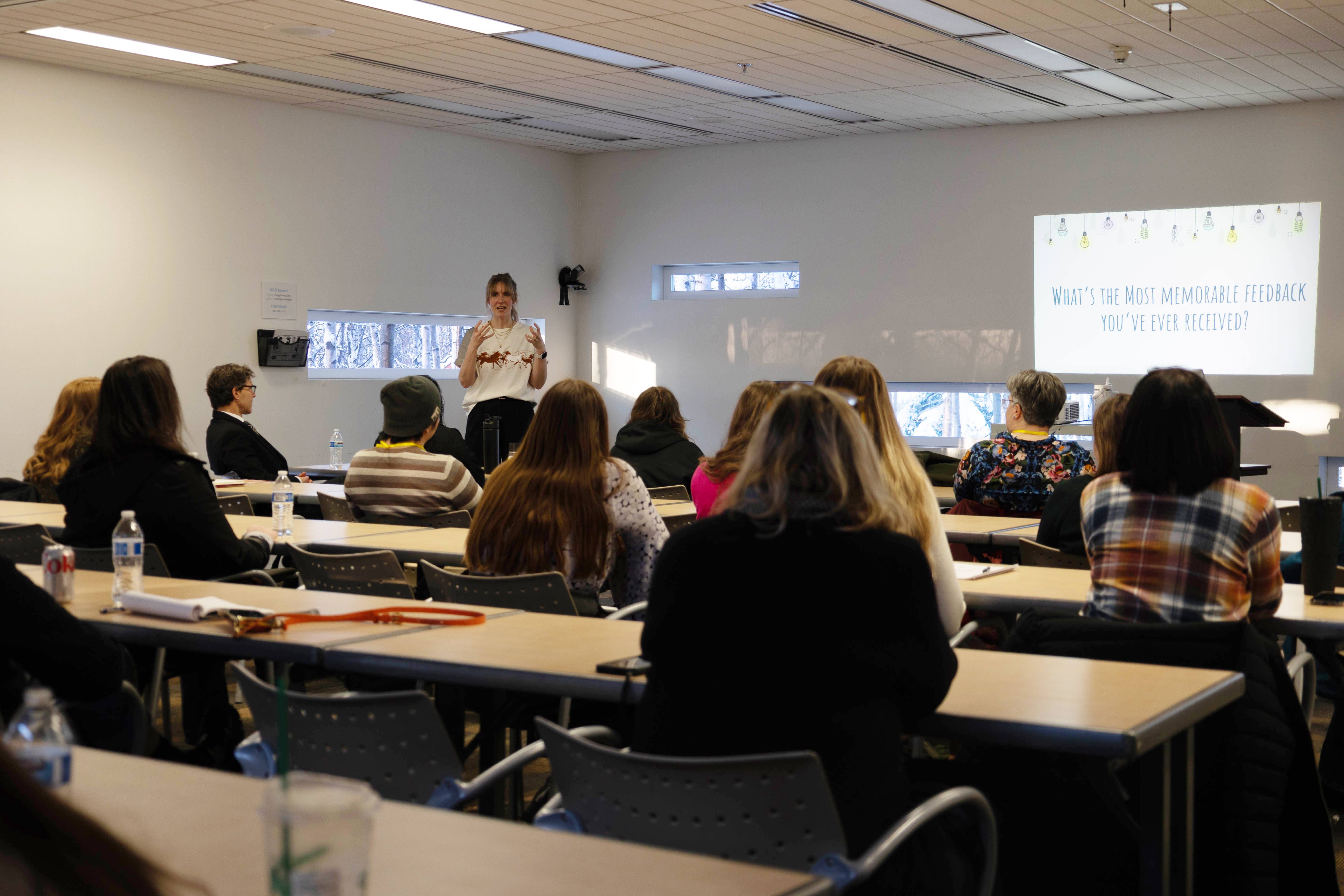 Marsh Olsen presenting.