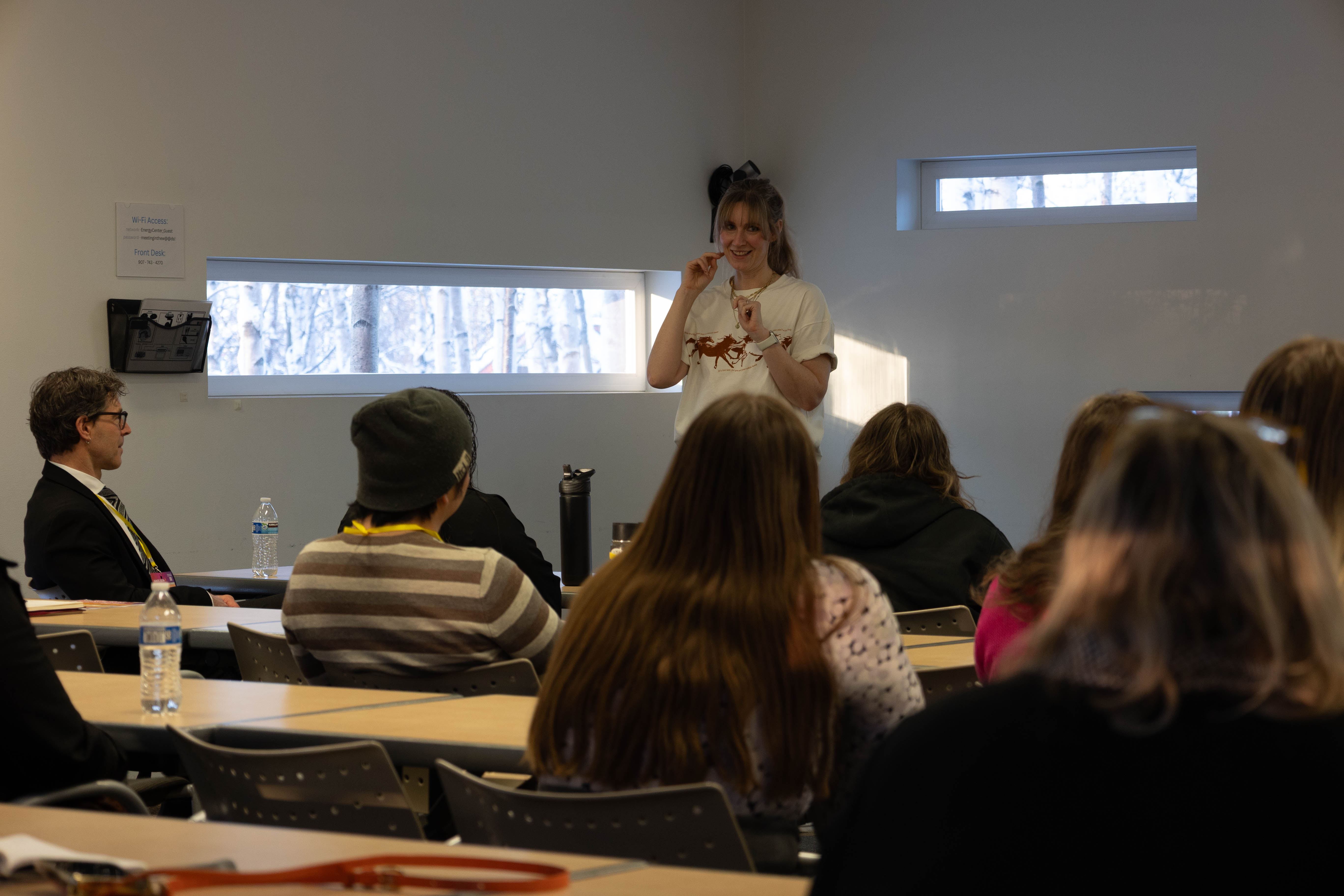 Marsh Olsen presenting.
