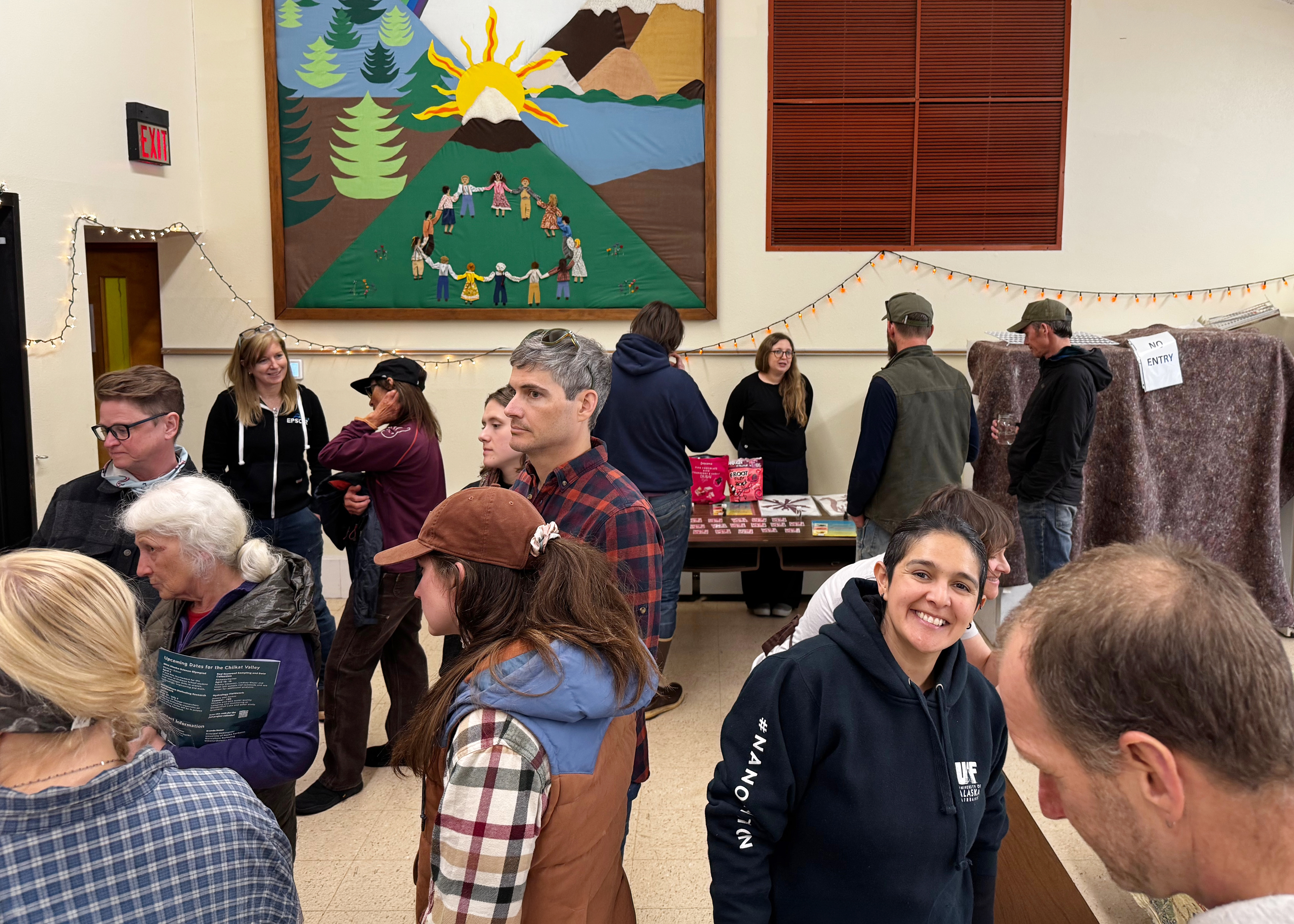 Community Workshops, Field Data and Mini Science Olympiads

Alaska EPSCoR traveled to the Chilkat Valley and Seldovia this month to host annual community participatory workshops for the Interface of Change project as well as mini Science Olympiad events in the local schools.