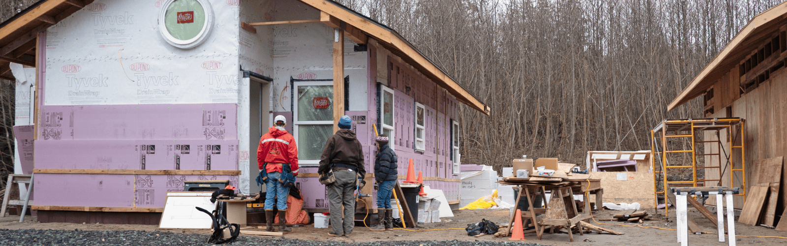 House construction project