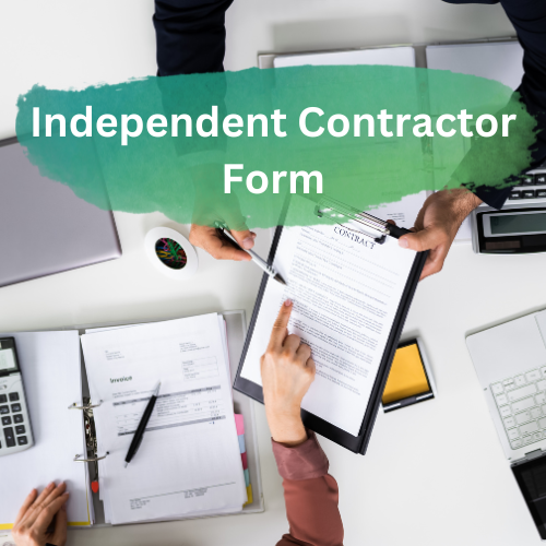 two people reviewing a contract