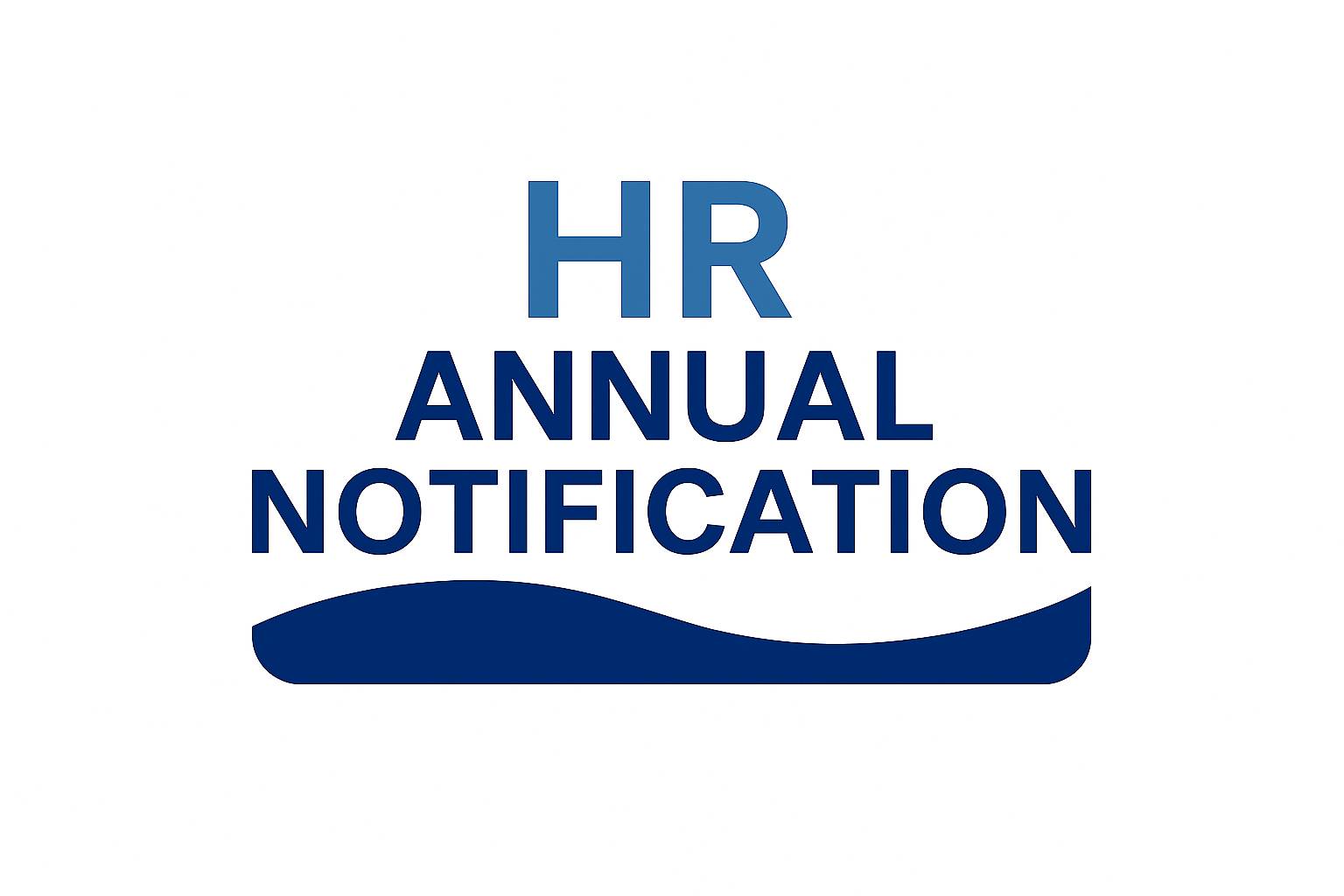 HR Annual Notification graphic