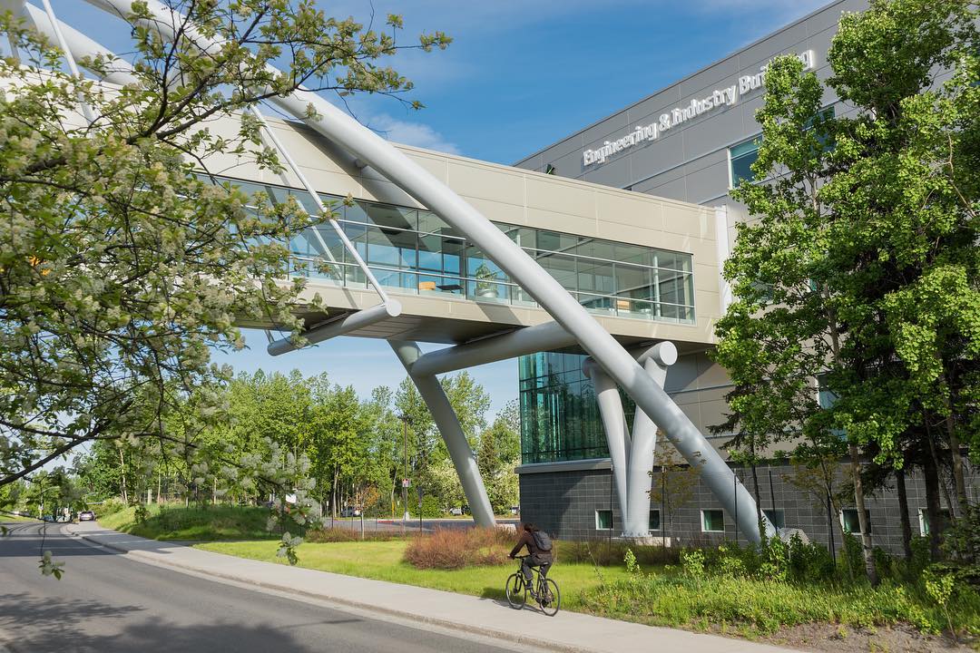 UAA Campus View with Sky Bridge