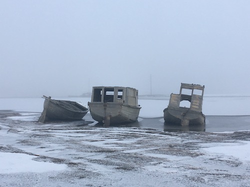 Barrow Whaling boats