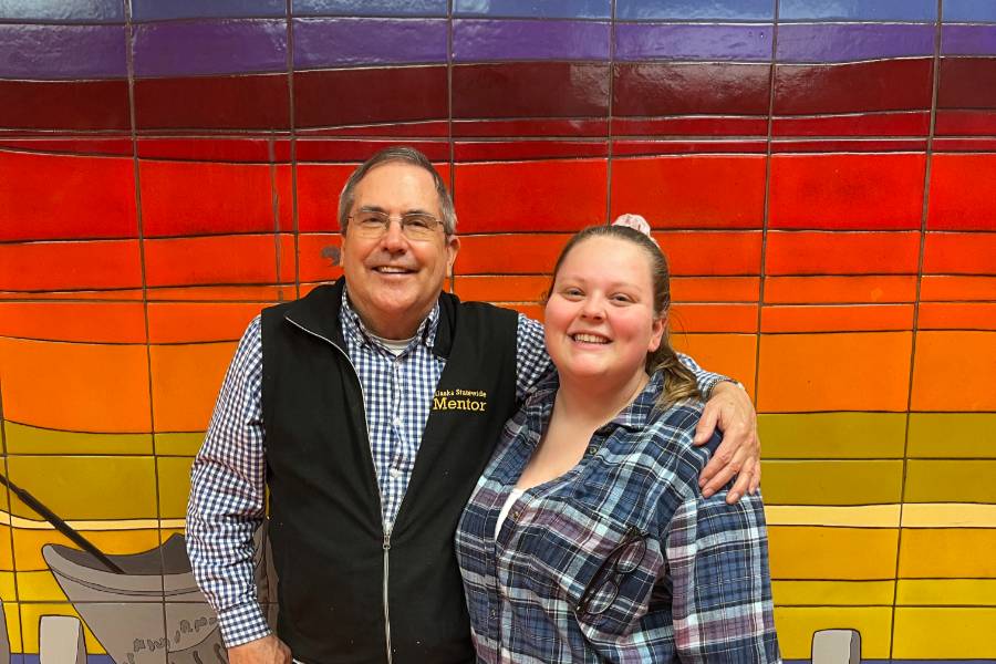 Alaska Statewide Mentor Project mentor with teacher mentee