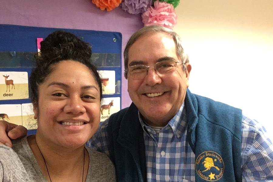 ASMP mentor with teacher mentee