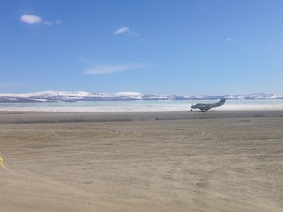 Plane in Elim