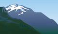 rounded mountain