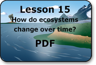 how do ecosystems change over time