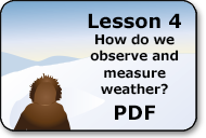 How do we observe and measure weather?
