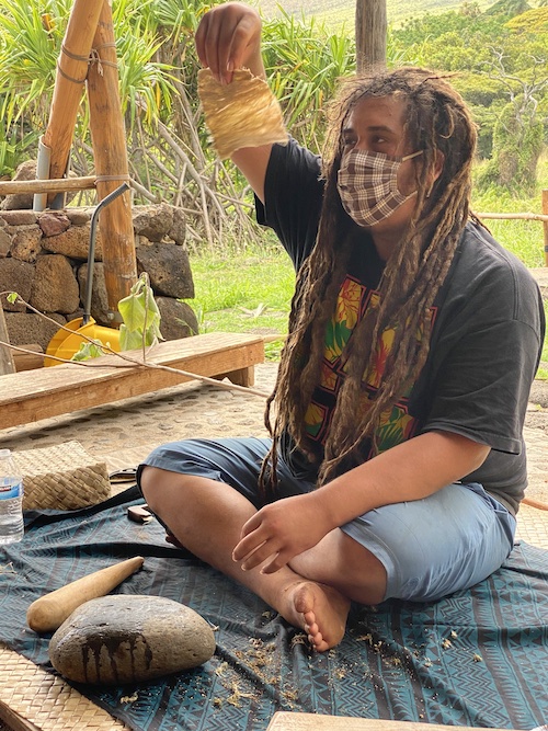 ka'ala taro root farm