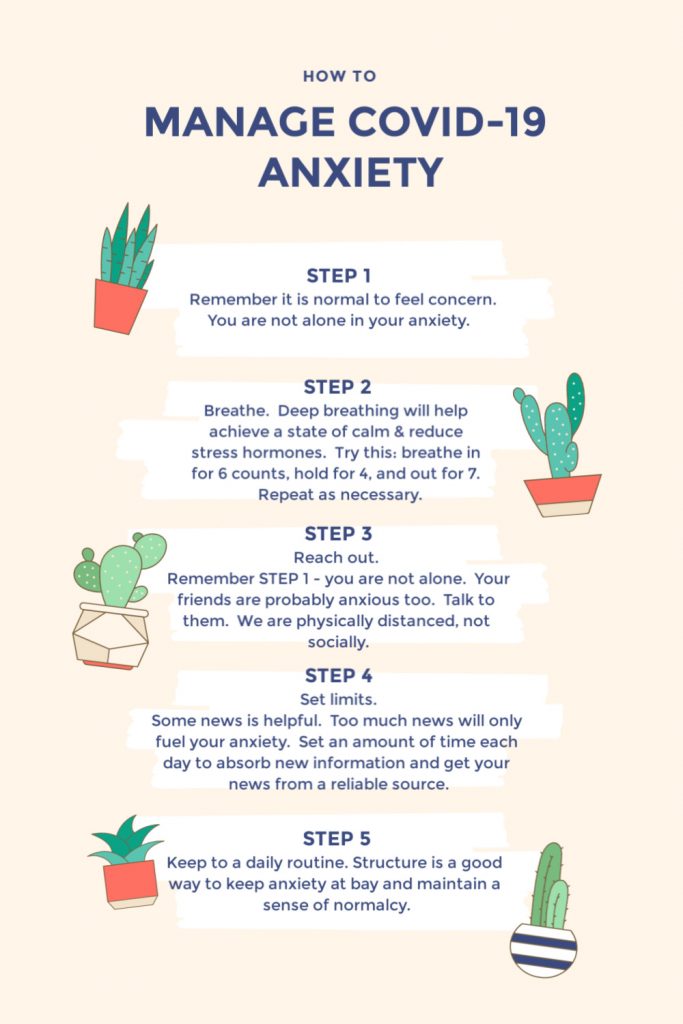 manage coronavirus anxiety