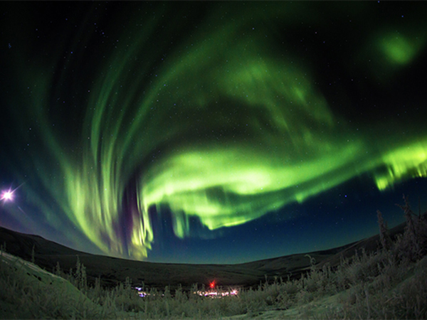 Aurora over Poker Flat