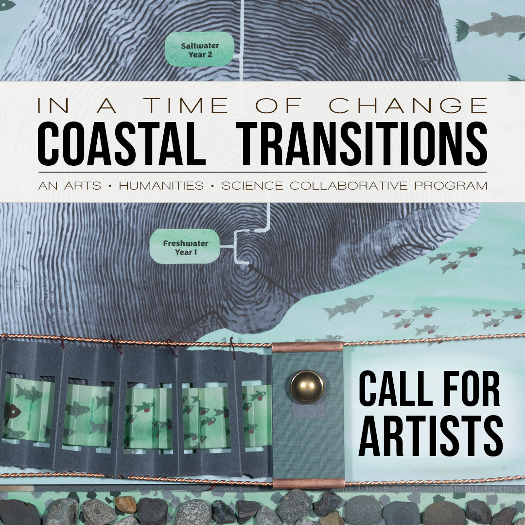 Graphic with fish, rocks, text that reads description