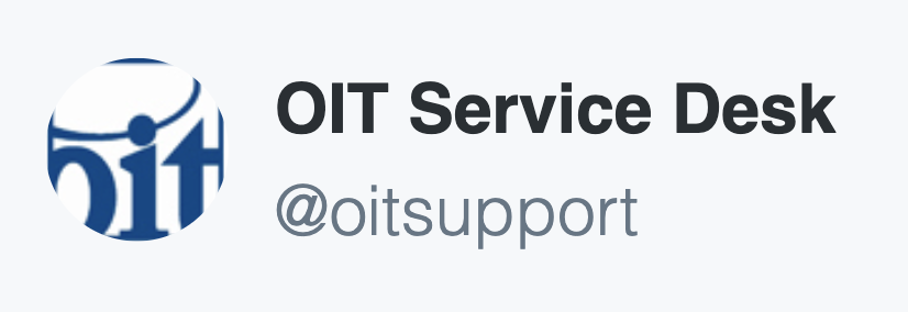 OIT Service Desk