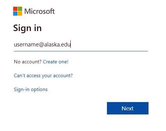 A screenshot of Microsoft 365 login page