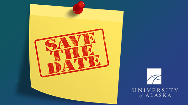 Save the Date text and graphic