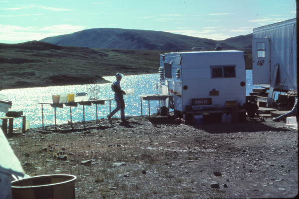 Toolik Field Station, operated by the University of Alaska Fairbanks Institute of Arctic Biology with support from the National Science Foundation, sits in the northern foothills of the Brooks Range in Arctic Alaska in 2019. Photo by Jason Stuckey/TFS