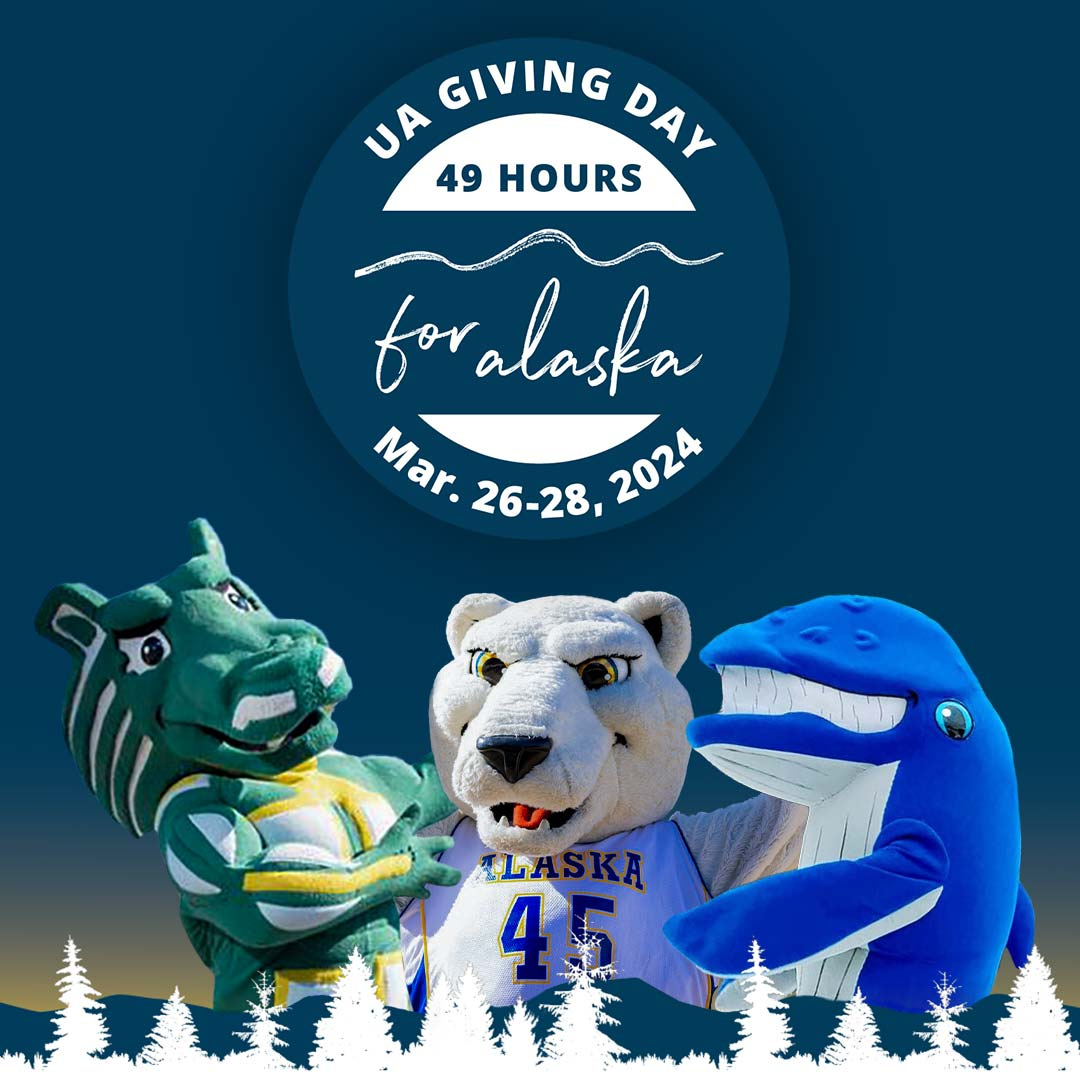 graphic with the three mascots and 