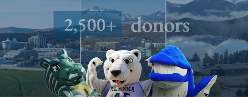 Noo, Spike and Spirit with "2025 Donors" text