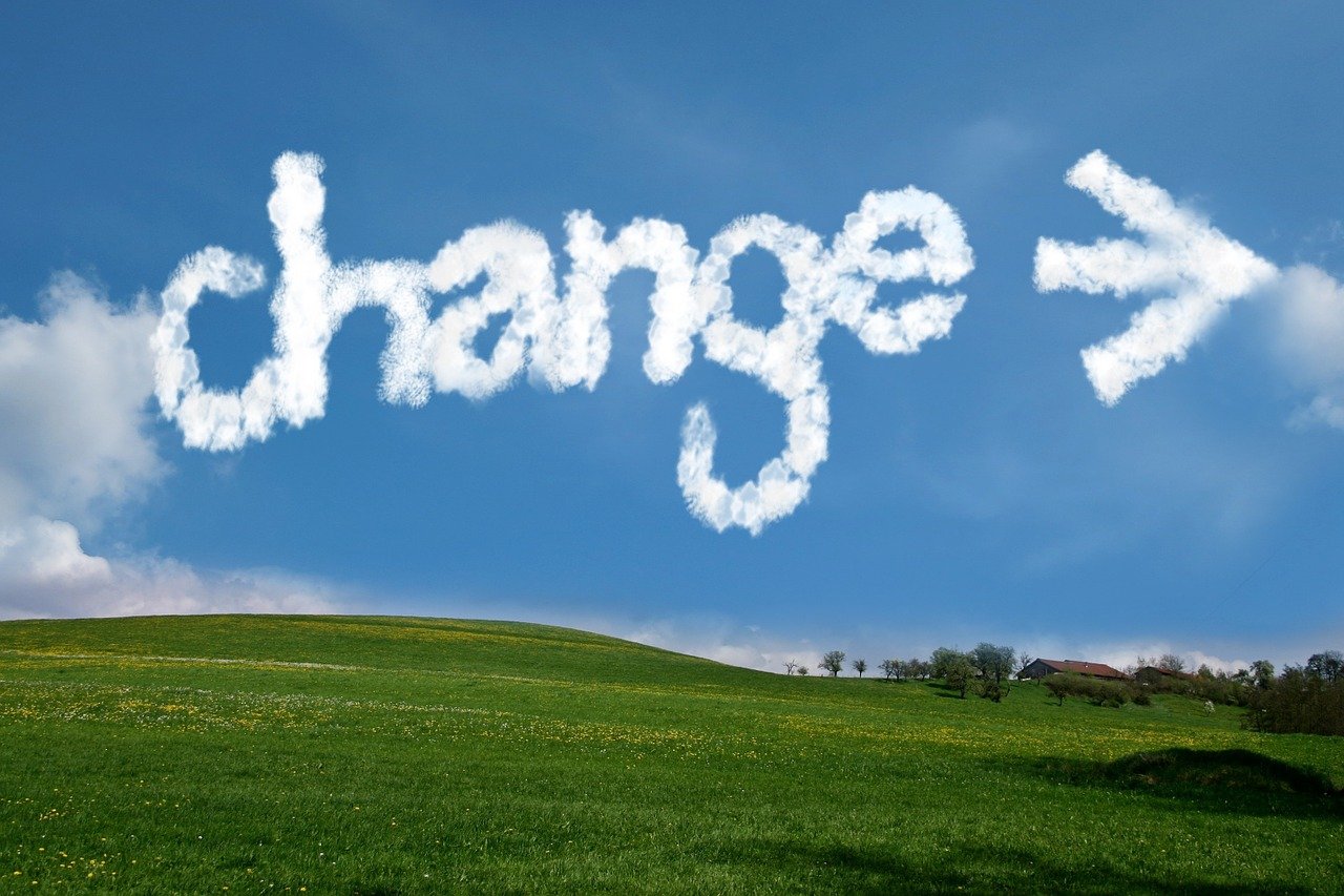 photo of the sky with the word 