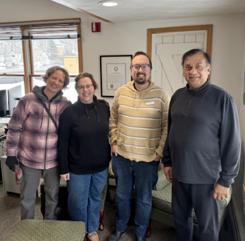 We love our faculty! UA faculty from left to right: UAA Professor Jackie Cason, UAF Associate Professor Jennie Carroll, UAS Associate Professor David Cox, UAF Professor Debu Misra