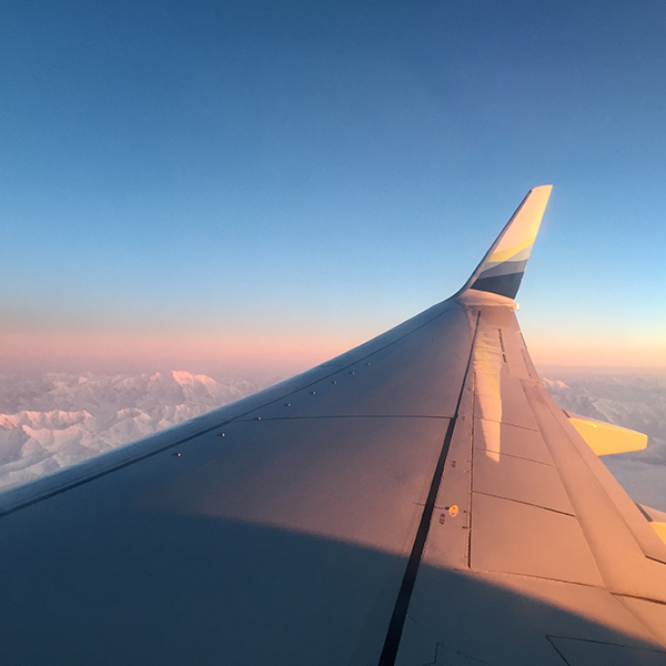 Alaska Airlines wingtip