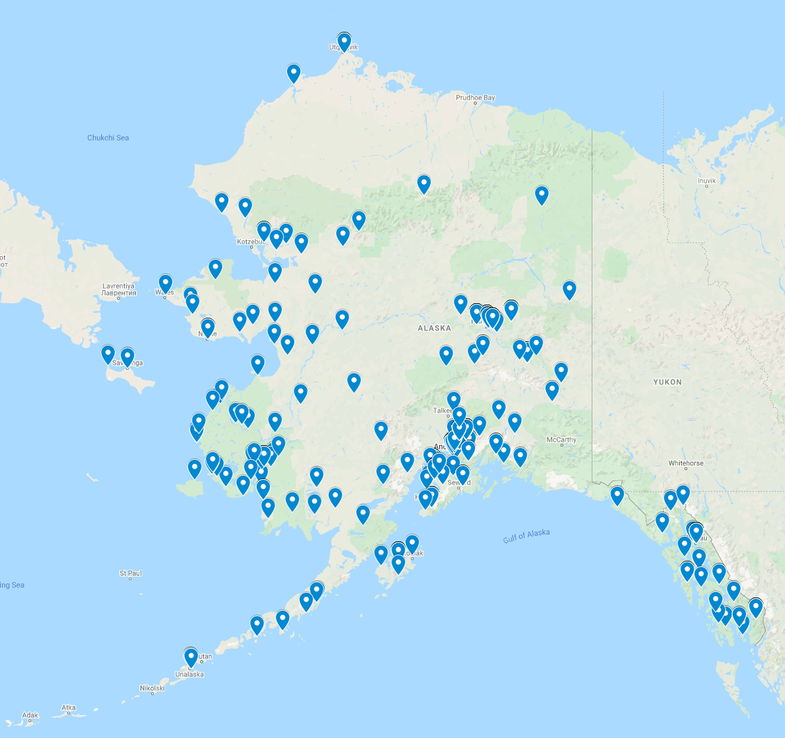 UA Scholars Map