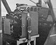 The conductivity recorder was strapped in the cockpit of an Aeronca Sedan. Photo: Geophysical Institute