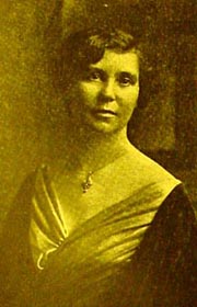 Mrs. Luther C. Hess, as puctured in the student newspaper, the Farthest North Collegian in 1925.