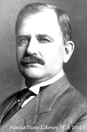 Portrait of Judge James Wickersham. Photo: Alaska State Library