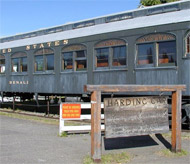 The Harding Car as it is preserved and displayed near the entrance of Pioneer Park. Photo: James D. Teresco