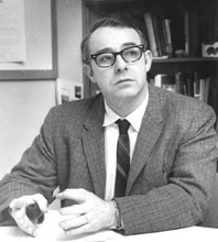 Dr. T. Neil Davis as assistant director of the Geophysical Institute. In 1968 he was the principal investigator for the solar maximum aurora program. Photo: Geophysical Institute