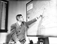 Dr. Conrad Earl Albrecht as Alaska Commissioner of Health, 1945-1956. Photo: Alaska State Library, Alaska Dept. of Health & Social Services