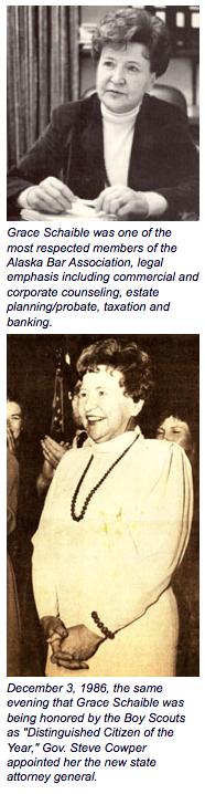 Grace Schaible, member of Alaska Bar Association.