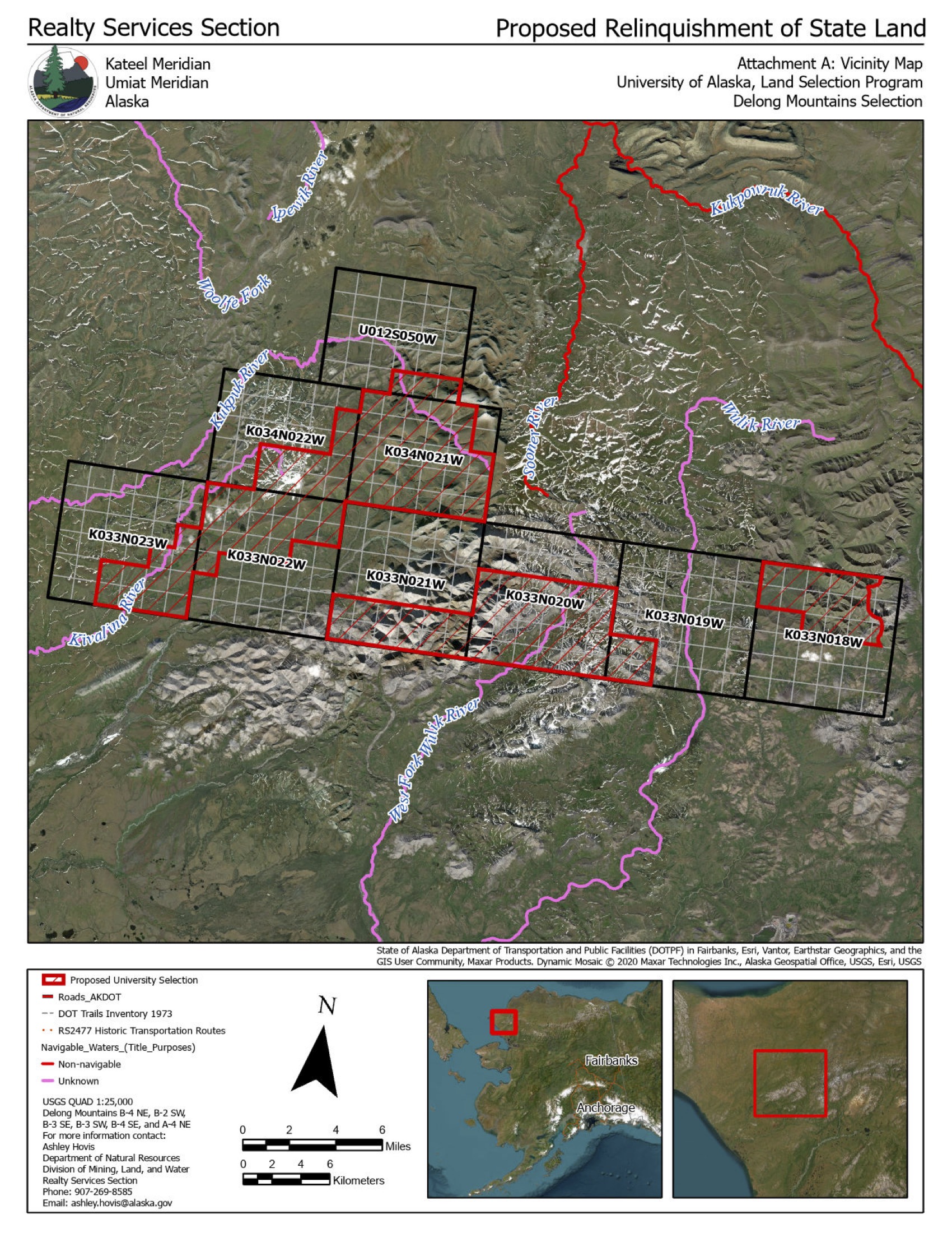 Delong Mountains Public Notice