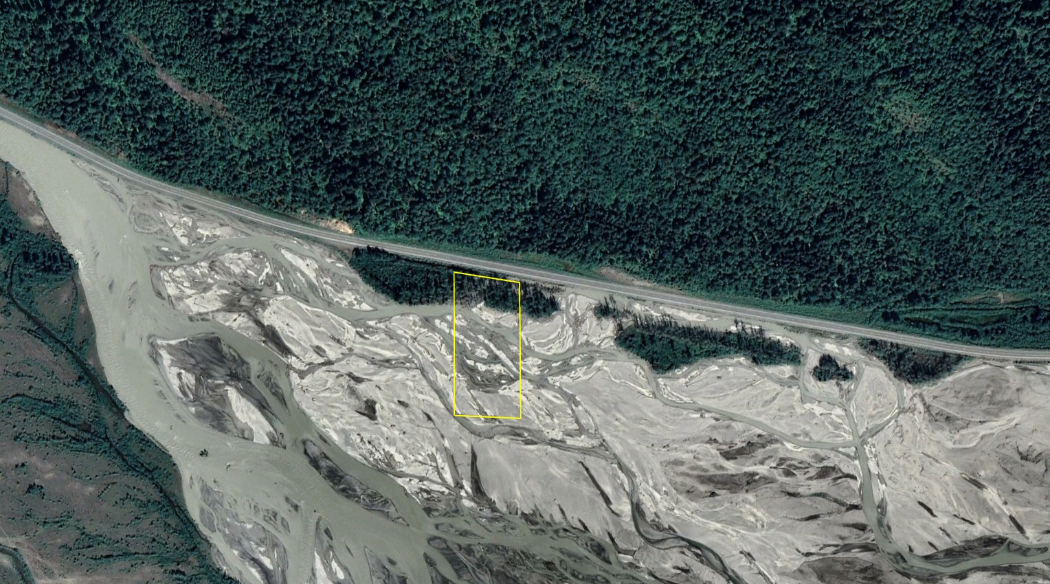 Klehini River Aerial View