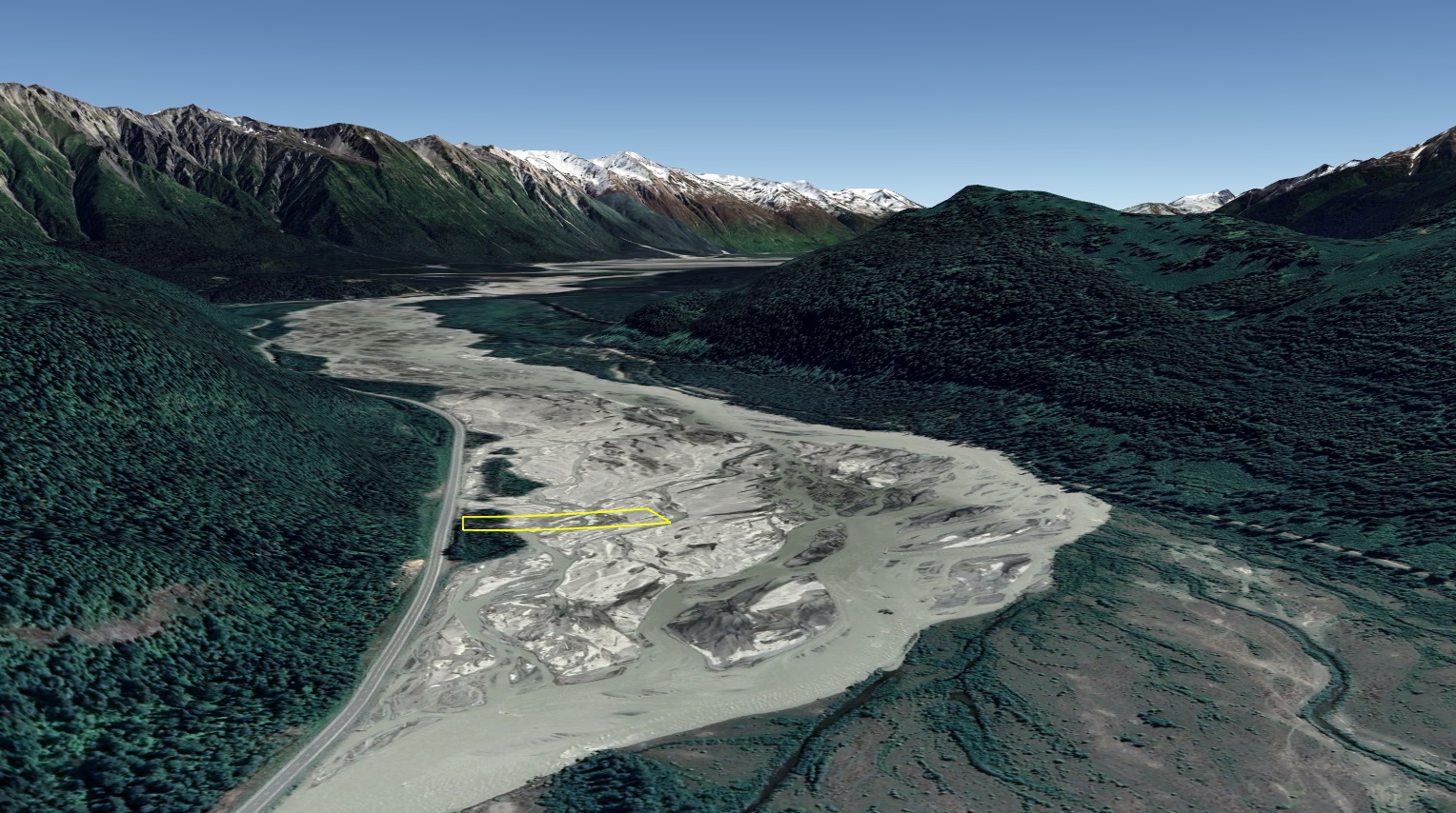 Klehini River Aerial View